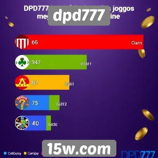Estatísticas de jogos populares em dpd777